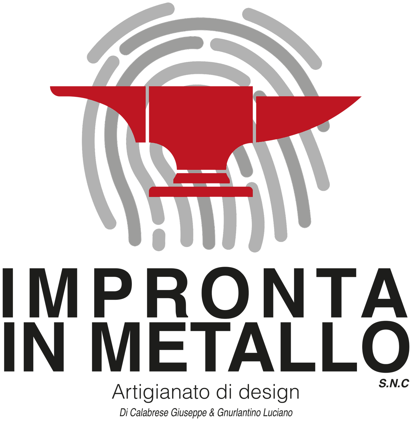 Impronta in Metallo — marchio completo